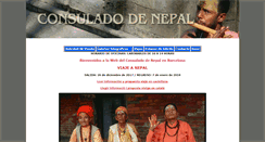 Desktop Screenshot of consuladodenepal.org